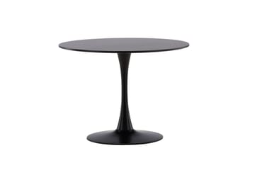 Matbord Venture Home Glade Matbord 100x74 cm Runt Black - Möbler - Bord & matgrupper - Matbord & köksbord