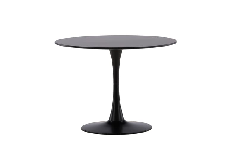 Matbord Venture Home Glade Matbord 100x74 cm Runt Black - Möbler - Bord & matgrupper - Matbord & köksbord