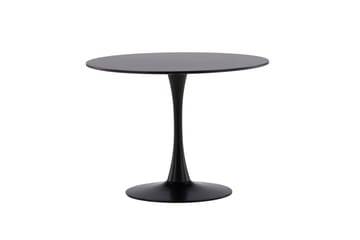 Matbord Venture Home Glade Matbord 100x74 cm Runt Black - Möbler - Bord & matgrupper - Matbord & köksbord