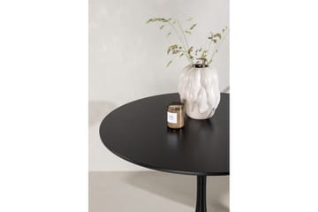 Matbord Venture Home Glade Matbord 100x74 cm Runt Black - Möbler - Bord & matgrupper - Matbord & köksbord