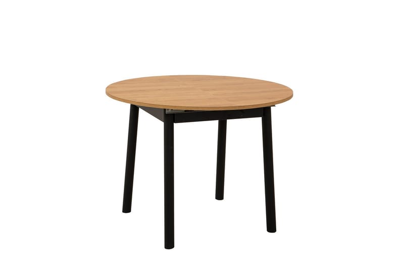 Oliver Matbord 100 cm, Ek/Svart