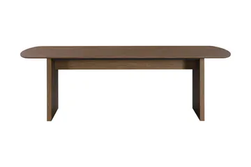 Richeto Matbord Rökt Ek 240 cm - Brun / Ribbad - Möbler - Bord & matgrupper - Matbord & köksbord