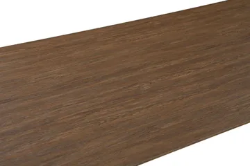 Richeto Stort Ribbat Matbord 240x100 cm med Trä- och Rökt Ek-utseende - Mörkbrun - Möbler - Bord & matgrupper - Matbord & köksbord