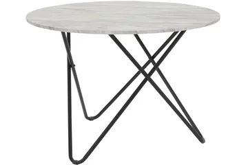 Skyarp Matbord Runt 110 cm - Grå/Vit - Möbler - Bord & matgrupper - Matbord & köksbord