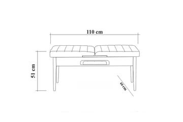 Idehult Matgrupp 4 delar 75 cm - Trä/natur/Antracit - Möbler - Bord & matgrupper - Matgrupper