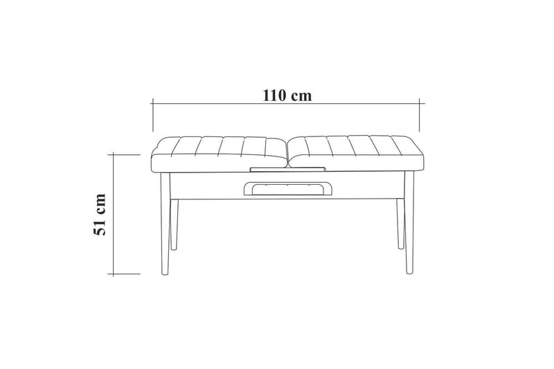 Valsot Förlängningsbar Matgrupp 129 cm - Vit/Grå - Möbler - Bord & matgrupper - Matgrupper