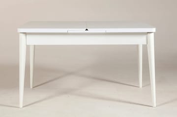 Valsot Förlängningsbar Matgrupp 129 cm - Vit/Grå - Möbler - Bord & matgrupper - Matgrupper