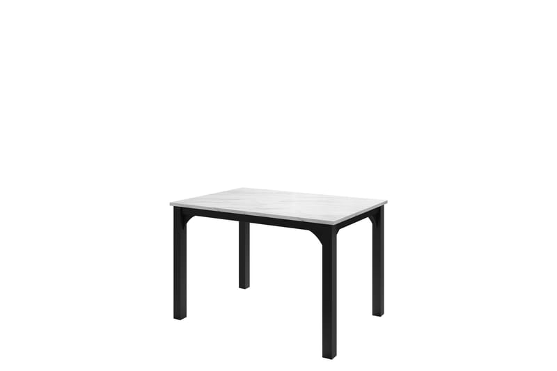 Millport Matbord 158 cm, Svart/Vit