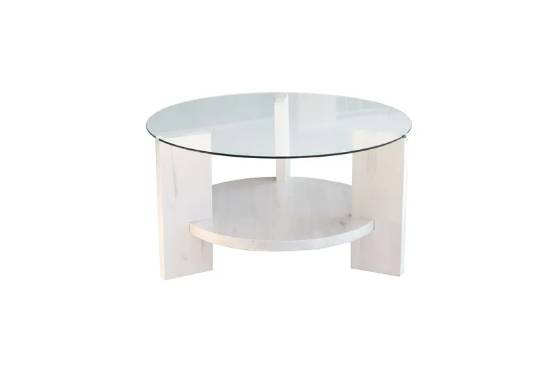 Mumondo Soffbord 75 cm Vit, Hanah Home