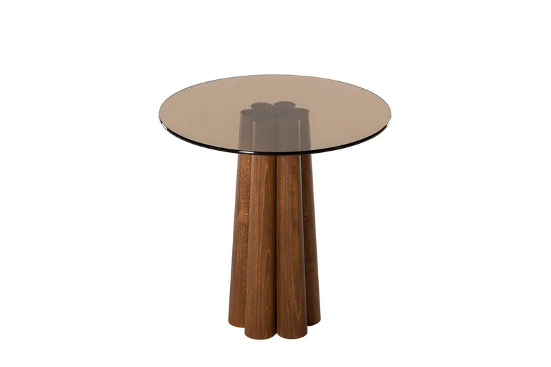Novera Soffbord 50 cm, Brons/Valnöt