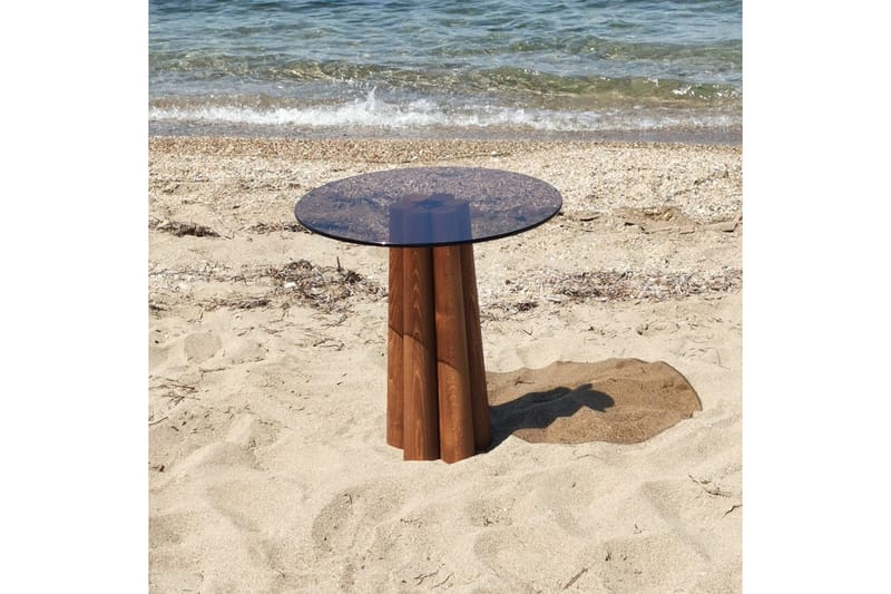 Novera Soffbord 50 cm - Brons/Valnöt - Möbler - Bord & matgrupper - Soffbord