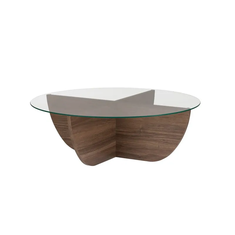 Orwin Soffbord 90 cm, Mörkbrun