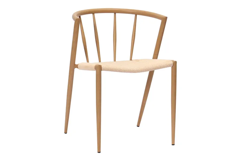 Peyra Matgrupp runt 110 cm Ek med 4 Winston Matstolar - Ek - Möbler - Bord & matgrupper - Matgrupper
