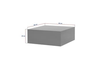 Rambabu Soffbord 90 cm - Gul/Brun - Möbler - Bord & matgrupper - Soffbord