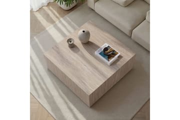 Rambabu Soffbord 90 cm - Gul/Brun - Möbler - Bord & matgrupper - Soffbord