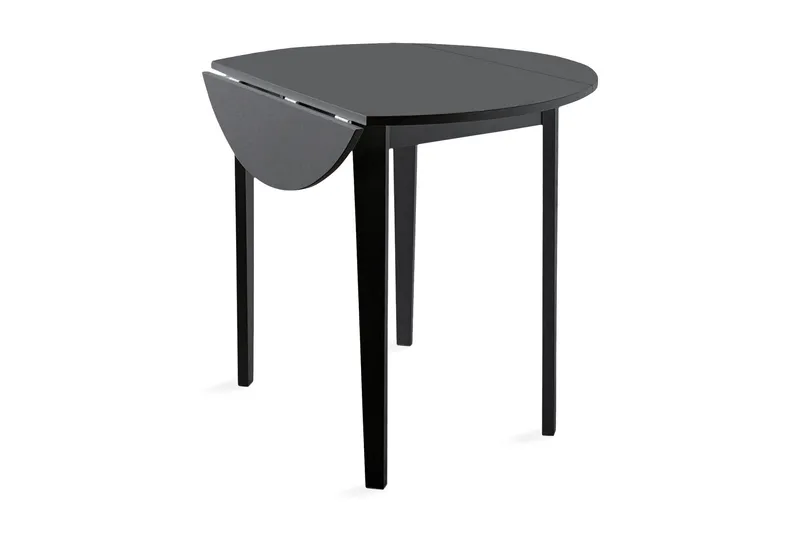 Ranso Klaffbord 91,5 cm Runt, Svart