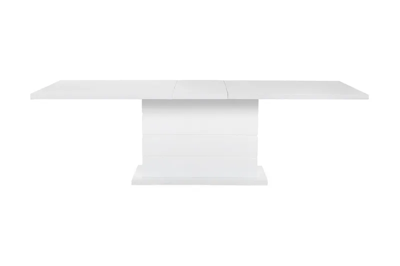 Ratliff Matgrupp 180 cm + 6 Sorado Stol - Vit/Krom - Möbler - Bord & matgrupper - Matgrupper