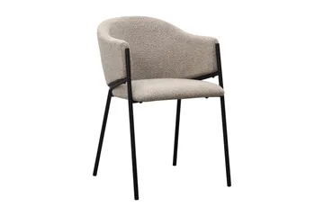 Richeto Matbord 210 cm med 6 Filip Matstolar - Rökt ek / Taupe Bouclé - Möbler - Bord & matgrupper - Matgrupper