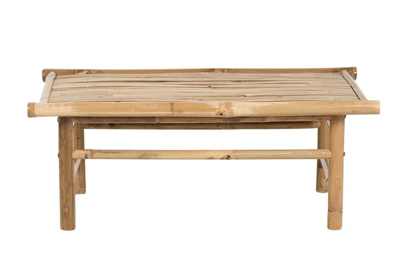 Rosthern Soffbord 80x45 cm - Ljusbrun - Utemöbler - Balkong - Balkongmöbler - Balkongbord