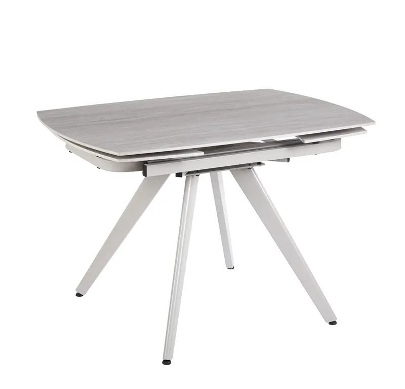 Saturnus matbord förlängningsbart 120 till 180 cm - Beige Travertin - Beige Travertin - Möbler - Bord & matgrupper - Matbord & köksbord