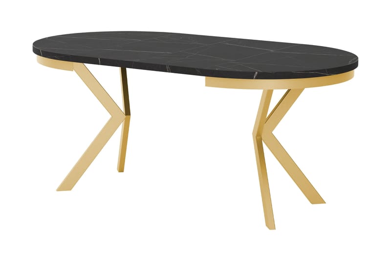 Sereth Matbord 100 cm Rund - Brun/Beige - Möbler - Bord & matgrupper - Matbord & köksbord