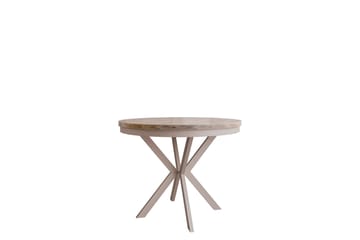 Sereth Matbord 100 cm Rund - Brun/Beige - Möbler - Bord & matgrupper - Matbord & köksbord