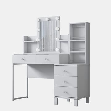 Jornes Sminkbord 120x136,8x40 cm - Vit - Möbler - Bord & matgrupper - Sminkbord & toalettbord