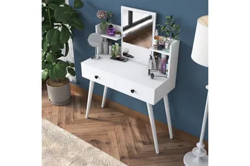 Junji Sminkbord 89,8x111,8 cm Vit - Hanah Home - Möbler - Bord & matgrupper - Sminkbord & toalettbord