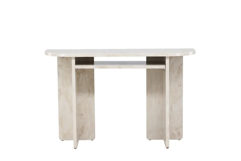 Ålesund Travertin Sidobord 120x40 cm, Beige