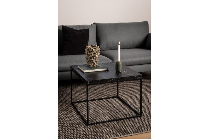 Adisan Soffbord 60x60 cm - Svart - Möbler - Bord & matgrupper - Soffbord