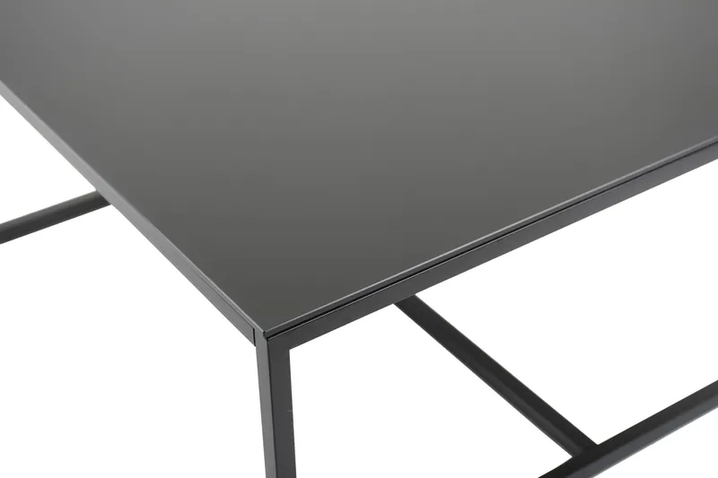 Ardler Soffbord 100 cm - Glas/Svart - Möbler - Bord & matgrupper - Soffbord