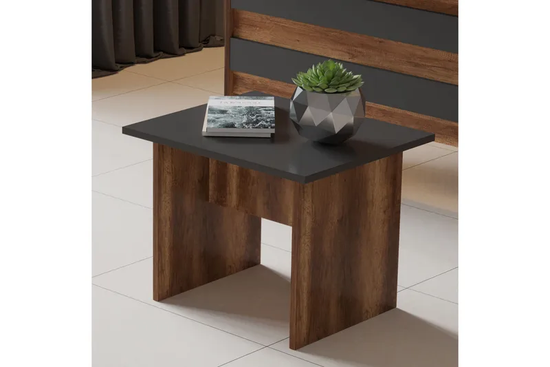 Barrock Soffbord 60 cm - Valnötsbrun - Möbler - Bord & matgrupper - Soffbord