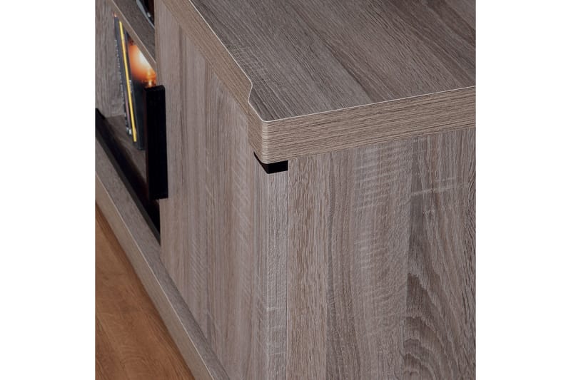 Chezum Soffbord 120 cm med Förvaring Hylla - Tryffel/Beige/Grå - Möbler - Bord & matgrupper - Soffbord
