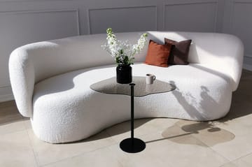 Deluxus Soffbord 60x45x60 cm Oval - Svart - Möbler - Bord & matgrupper - Soffbord