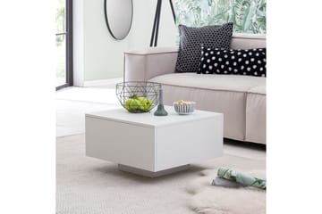 Golnick Soffbord 60 cm med Förvaring - Vit - Möbler - Bord & matgrupper - Soffbord