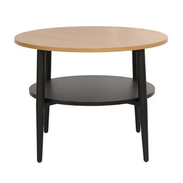 Soffbord Hector 60x60x45 cm - ask/svart - Möbler - Bord & matgrupper - Soffbord