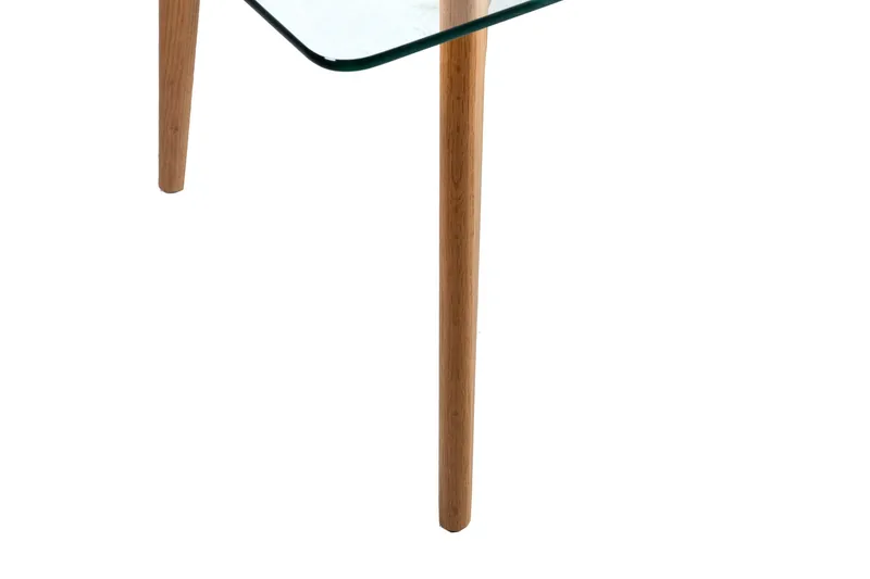 Helena Soffbord 120 cm - Glas/Trä/Natur - Möbler - Bord & matgrupper - Soffbord