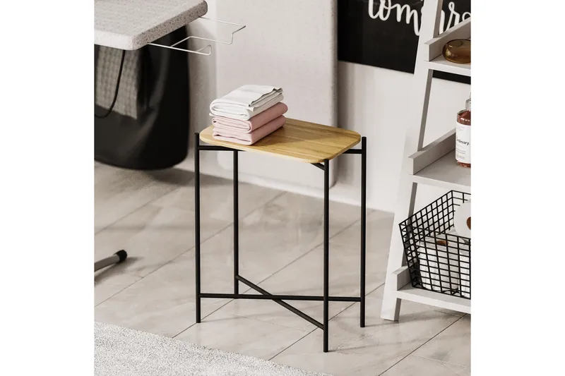 Mamta Soffbord 40 cm - Svart/Natural - Möbler - Bord & matgrupper - Soffbord