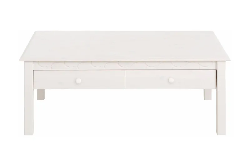Marzell Soffbord 110 cm, Vit