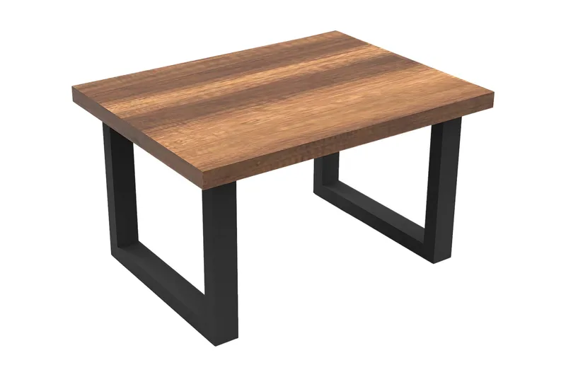 Numandro Soffbord 80 cm, Teak/Antracit