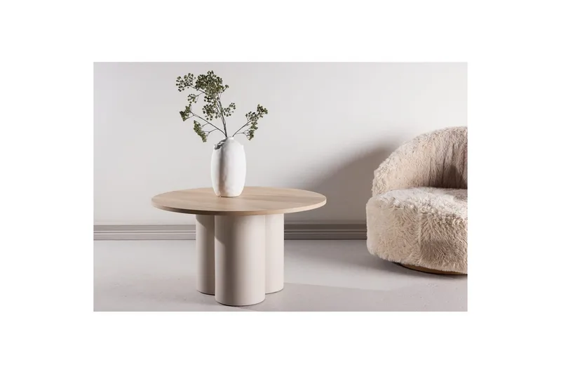 Soffbord Olivia - Beige - Möbler - Bord & matgrupper - Soffbord