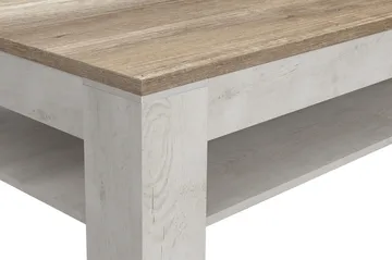 Perkhill Soffbord 120 cm med Förvaring Hylla - Brun/Grå - Möbler - Bord & matgrupper - Soffbord