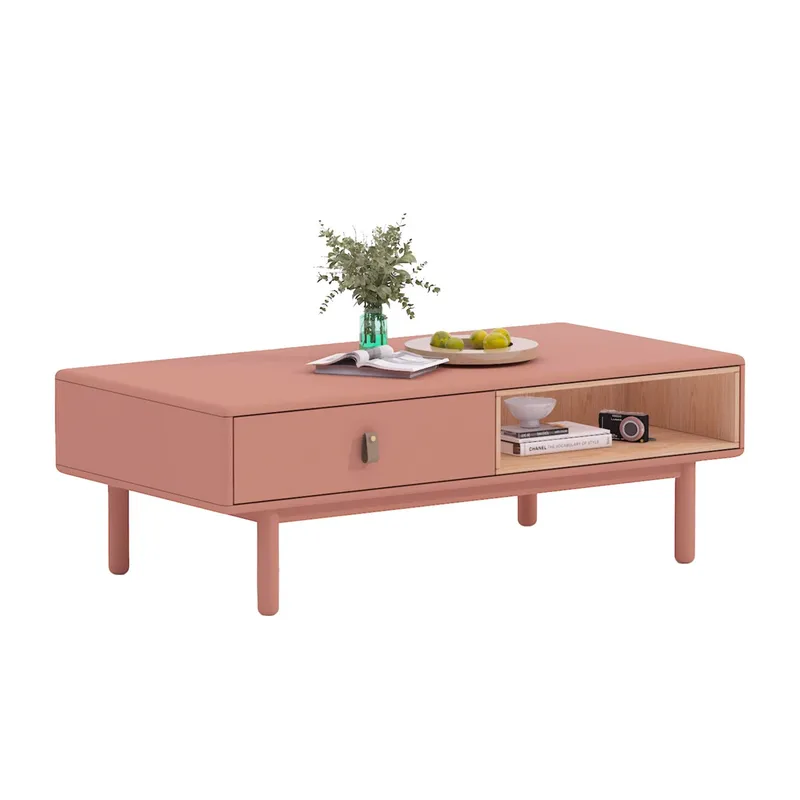 Soffbord Iris 120x60x40 cm, rosa