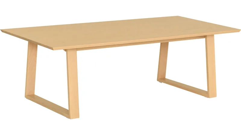 Soffbord Norvik 140 cm, Vitpigmenterad