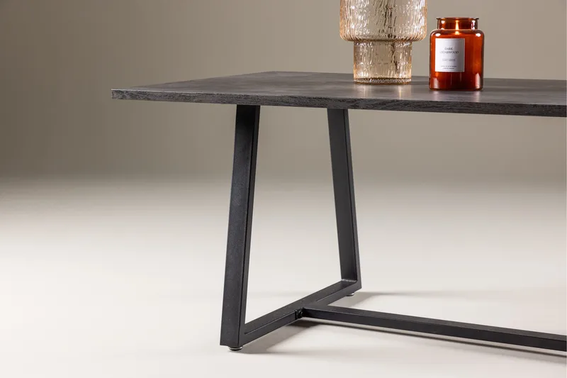 Soffbord Venture Home Plankton Soffbord 110x60 cm Svart Black - Möbler - Bord & matgrupper - Soffbord