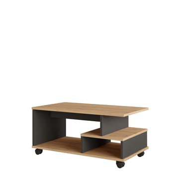 Solven Soffbord 90x42,5x51 cm - Ek och antracit - Möbler - Bord & matgrupper - Soffbord