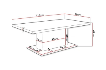 Tallow Soffbord 60 cm - Möbler - Bord & matgrupper - Soffbord
