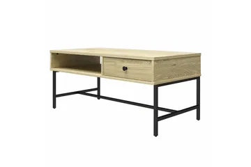 Tamlin Soffbord 102x50 cm Brun - Novogratz - Möbler - Bord & matgrupper - Soffbord - Soffbord med förvaring