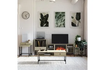 Tamlin Soffbord 102x50 cm Brun - Novogratz - Möbler - Bord & matgrupper - Soffbord - Soffbord med förvaring