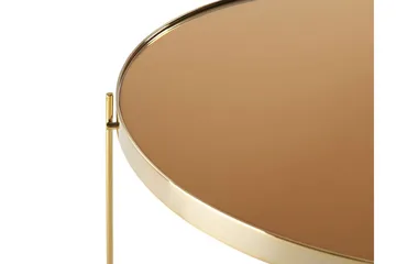 Thore Soffbord i härdat glas - Guld - Möbler - Bord & matgrupper - Soffbord